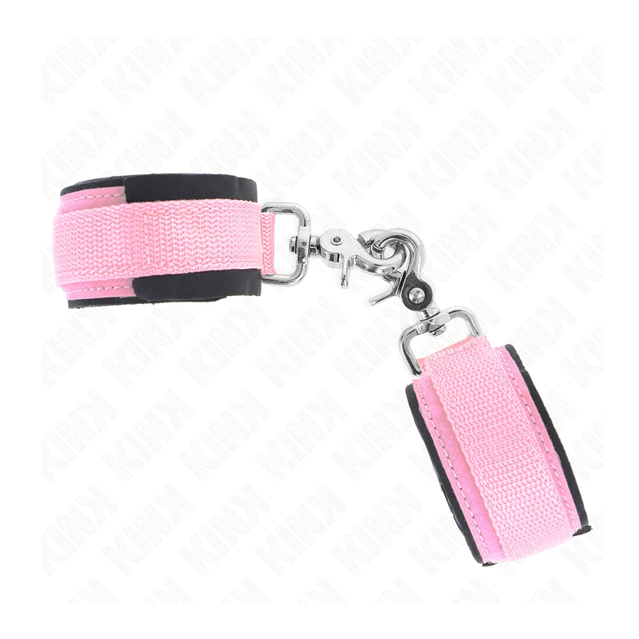 KINK - POGGIPOLSO REGOLABILE IN NEOPRENE ROSA REGOLABILE 22-34 CM